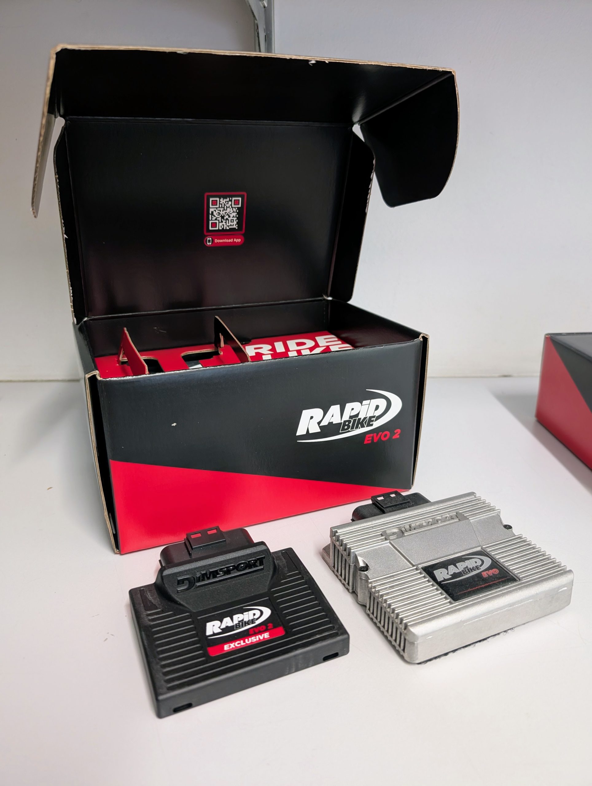 Rapid Bike EVO and EVO2 comparison