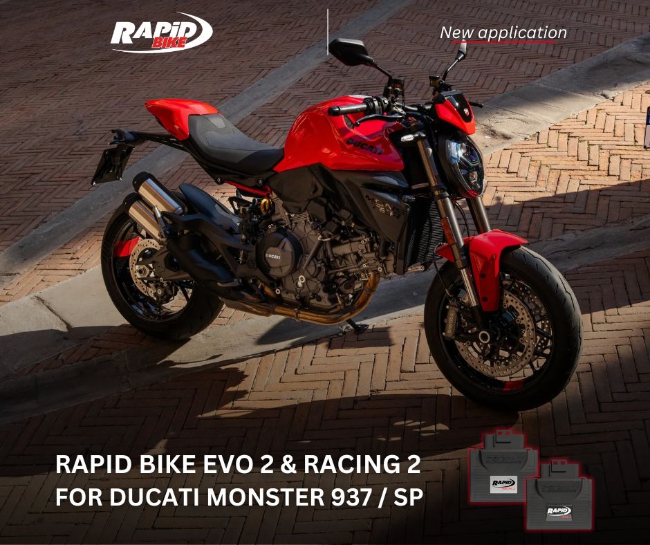 Rapid Bike tuning Ducati Monster 937 performance exhaust decat diagnostic code reading