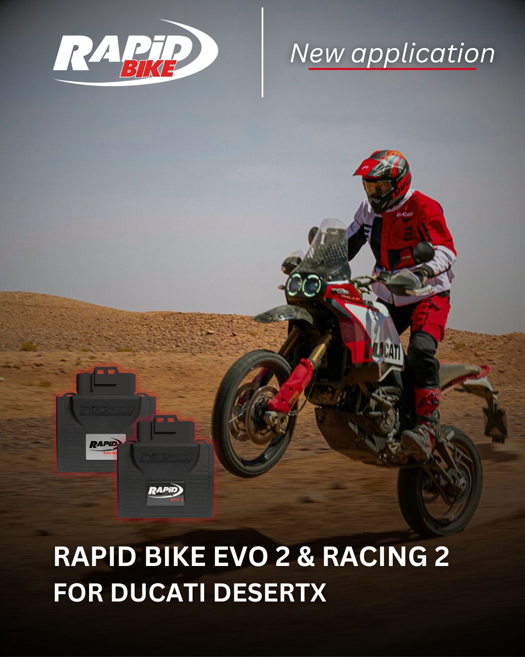 Rapid Bike tuning for desertx performance exhaust decat